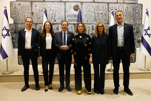 אירוע חברות רב לאומיות השני של האיגוד הישראלי לתעשיות מתקדמות בבית הנשיא, צילום: מיכאל פרנקו