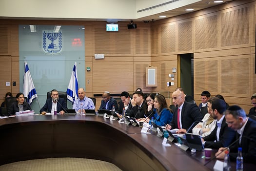 דיון מיסוי רווחי בנקים - נועם מושקוביץ, צילום: דוברות הכנסת
