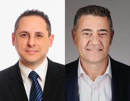 מימין: עודד סלומי, עוד עודד אופק / צילום: דוברות בנק ישראל, סטודיו תומאס