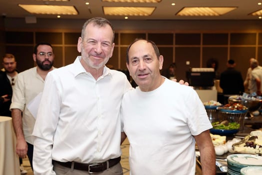 רמי לוי, דן פרנס. צילום: ניב קנטור
