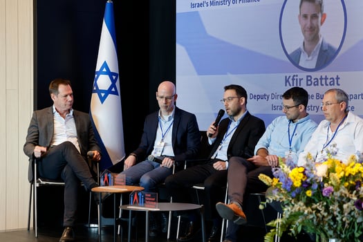 שי אהרונוביץ, כפיר בטט, שמואל אברמזון, דרור בין ושרון שולמן, צילום: גיא יחיאלי 