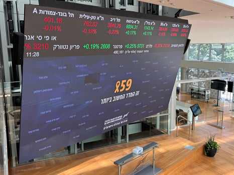 הבורסה לניירות ערך בתל אביב / צילום: פאנדר