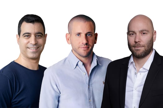 מימין: תומר כץ / ניר ארקין מנכ״ל ארקין קפיטל / גבי דישי קרן אלפא. צילומים: טל כהן