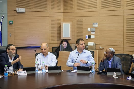  צעד נוסף להצעת חוק לדחיית הפקדה לקרנות השתלמות / הדיון בוועדת הכספים / צילום: נועם מושקוביץ, דוברות הכנסת