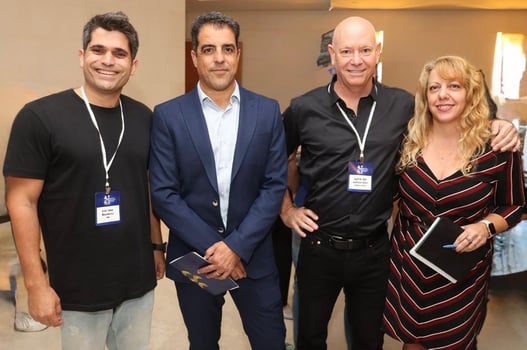 שירלי שהם קליין, עמי איזקוב, אלי כהן ועומר פרץ מ-WONDERFUL, צילום: אייל טואג