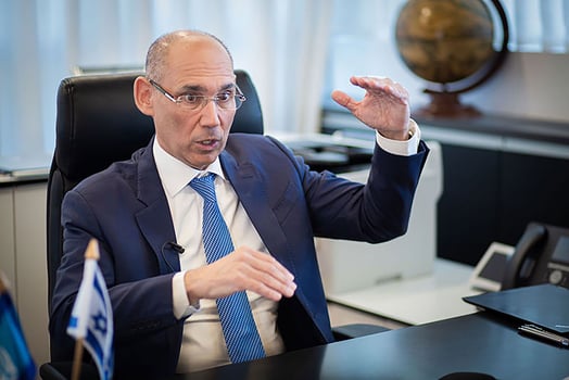נגיד בנק ישראל, פרופ׳ אמיר ירון, צילום: פאנדר
