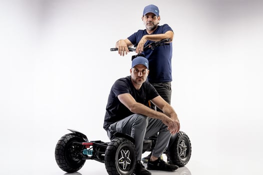 יניב חברון ואיציק קלדרון, צילום: יח״צ