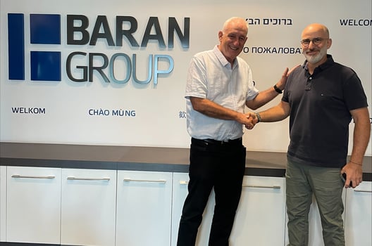מימין לשמאל: זהר נבו, מנכ״ל ברן ישראל ואברהם בלאו, צילום: ברן