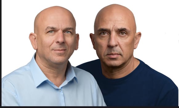 מנכ״לים משותפים קבוצת שופרסל, יוסי ושלומי אמיר, צילום: יונתן בלום