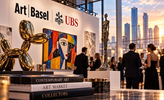 סקר אספנות האמנות העולמי לשנת 2026 של UBS וארט באזל / קרדיט: אילוסטרציה – AI