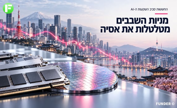 גל מכירות במניות השבבים / קרדיט: אילוסטרציה – AI