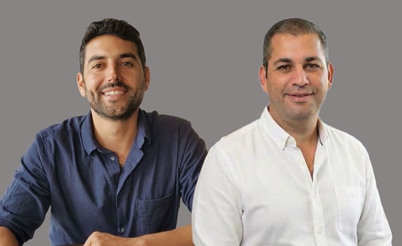 מימין: אברמי רוזנברג, מנכ״ל חברת זיו מערכות מבית טופ גרופ, צילום: יח״צ / אביב הראל, מנכ״ל Home Connex, צילום: יח״צ