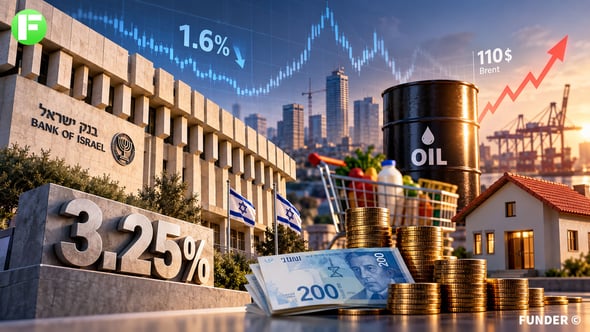 מה מונע מבנק ישראל להוריד את הריבית? / קרדיט: אילוסטרציה – AI