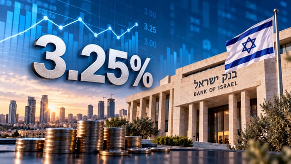 הריבית נותרה ללא שינוי / קרדיט: אילוסטרציה – AI
