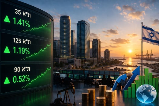 הבורסה ננעלה בעליות חדות לקראת פקיעת האולטימטום לאיראן / קרדיט: אילוסטרציה – AI