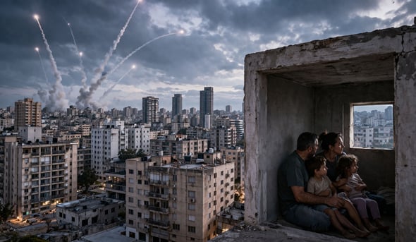 הפסקת האש היא לא הפסקה היא הזדמנות להתמגן / קרדיט: אילוסטרציה – AI