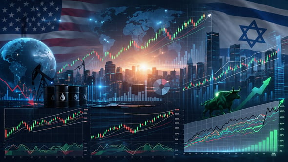 מבט על מדד S&P500 ותא 35, אחרי החלטת הנשיא בדבר הפסקת האש  / קרדיט: אילוסטרציה – AI