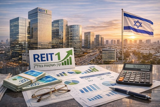 ריט 1 – תגובה לדוח רבעון רביעי 2025 / קרדיט: אילוסטרציה – AI