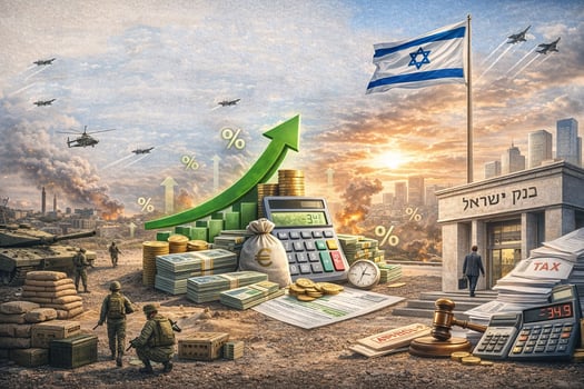 הדחף הפיסקלי בתקופת המלחמה / קרדיט: אילוסטרציה – AI