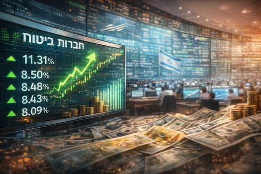 חברות הביטוח הן אלו שהובילו את העליות היום / קרדיט: אילוסטרציה – AI