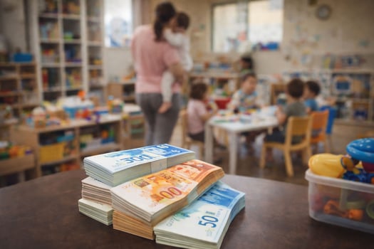 מתווה הפיצוי לגנים ומעונות יום פרטיים ולמעונות בעלי סמל / קרדיט: אילוסטרציה – AI