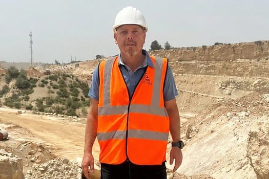 ערן שכטמן, מנכ״ל מחצבות כפר גלעדי, צילום: יח״צ
