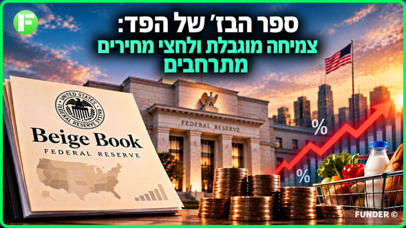 ספר הבז׳ של הפד / קרדיט: אילוסטרציה – AI