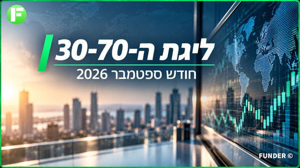 ליגת ה-30-70 – חודש ספטמבר 2026/ קרדיט: אילוסטרציה – AI
