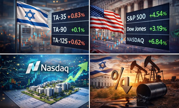 4 אירועים שיכתיבו את הקצב בשבוע המסחר הקרוב / קרדיט: אילוסטרציה – AI