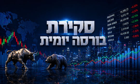 סקירת בורסות יומית / קרדיט: אילוסטרציה – AI