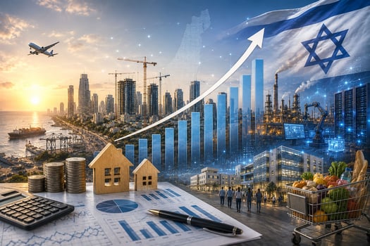התאוששות חזקה בפעילות הכלכלית, לצד תנודתיות וסימני אזהרה / קרדיט: אילוסטרציה – AI