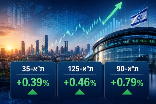 שבוע מסחר שלילי הסתיים במגמה חיובית / קרדיט: אילוסטרציה – AI