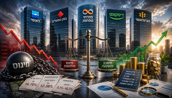 השוואת בנקים יולי 26 / קרדיט: אילוסטרציה – AI