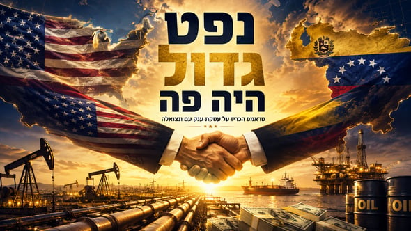 עסקת הנפט הגדולה בהיסטוריה / קרדיט: אילוסטרציה – AI