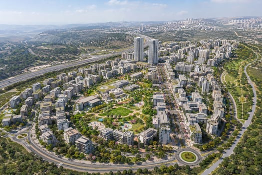 תוכנית ׳שכונת המעיינות׳ החדשה / קרדיט: אילוסטרציה – AI