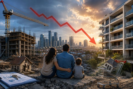 האם שוק הדיור מצא תחתית – ואיך תשפיע גזירת האוצר? / קרדיט: אילוסטרציה – AI