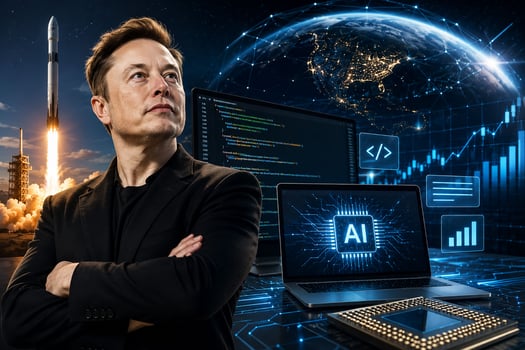 SpaceX של אילון מאסק לא מבזבזת זמן / קרדיט: אילוסטרציה – AI
