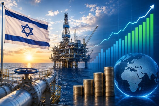 תחזית רשות המסים לגביית היטל רווחי נפט וגז עלתה ל-60-75 מיליארד דולר / קרדיט: אילוסטרציה – AI