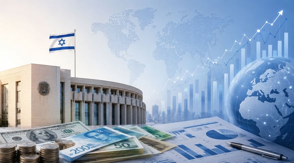 דיווח חודשי בדבר התכניות שבנק ישראל מפעיל בשווקים הפיננסיים לאור המלחמה / קרדיט: אילוסטרציה – AI