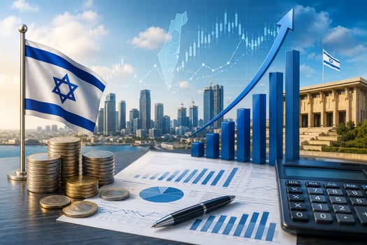 משרד האוצר מפרסם את נתוני ביצוע התקציב והכנסות המדינה ממיסים לחודש מאי 2026 / קרדיט: אילוסטרציה – AI