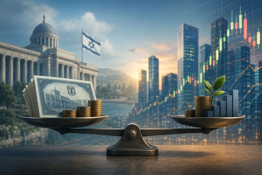 מבט על הקרנות בקטגוריה אגח מדינה כללי - עד 20% מניות / קרדיט: אילוסטרציה – AI