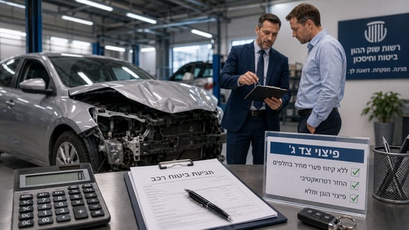 דרמה בשוק ביטוח הרכב / קרדיט: אילוסטרציה – AI