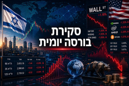 סקירת בורסות יומית / קרדיט: אילוסטרציה – AI