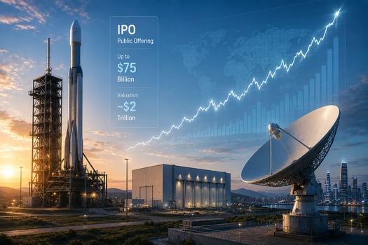הנפקת SpaceX / קרדיט: אילוסטרציה – AI