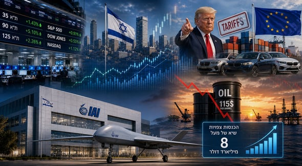 אופטימיות בבורסה מול איומי מכסים / קרדיט: אילוסטרציה – AI
