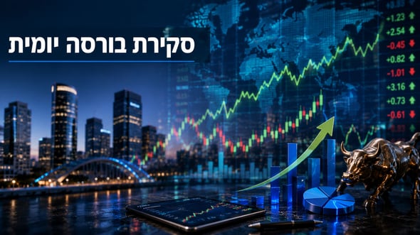 סקירת בורסות יומית / קרדיט: אילוסטרציה – AI