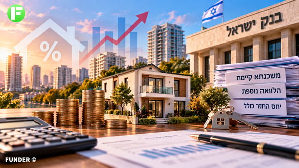 שינוי דרמטי בכללי המשכנתאות בשעבוד נכס קיים / קרדיט: אילוסטרציה – AI