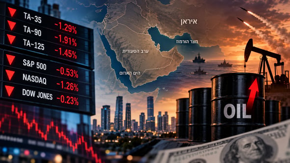 ההסלמה במפרץ מטלטלת את השווקים / קרדיט: אילוסטרציה – AI