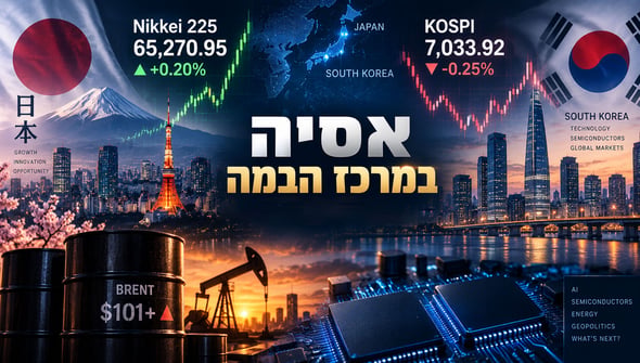 אסיה התאוששה לקראת הסיום / קרדיט: אילוסטרציה – AI