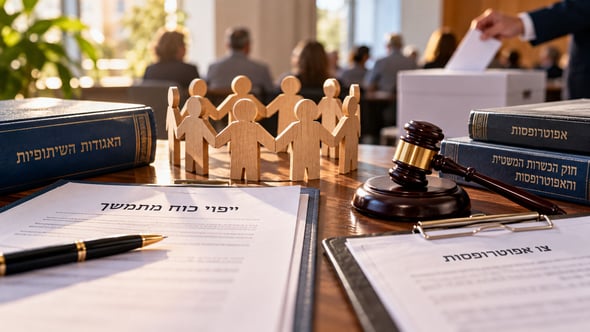 ייפוי כוח מתמשך וצו אפוטרופסות באגודות שיתופיות / קרדיט: אילוסטרציה – AI